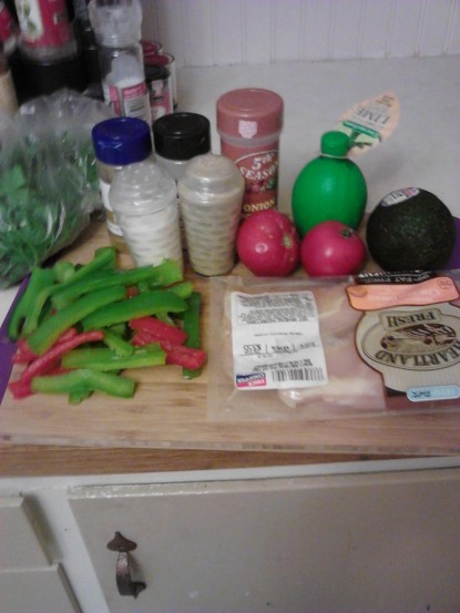 Ingredients ready to cook! 